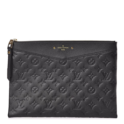 Louis Vuitton Empreinte Daily Pouch Black 1 of 9
