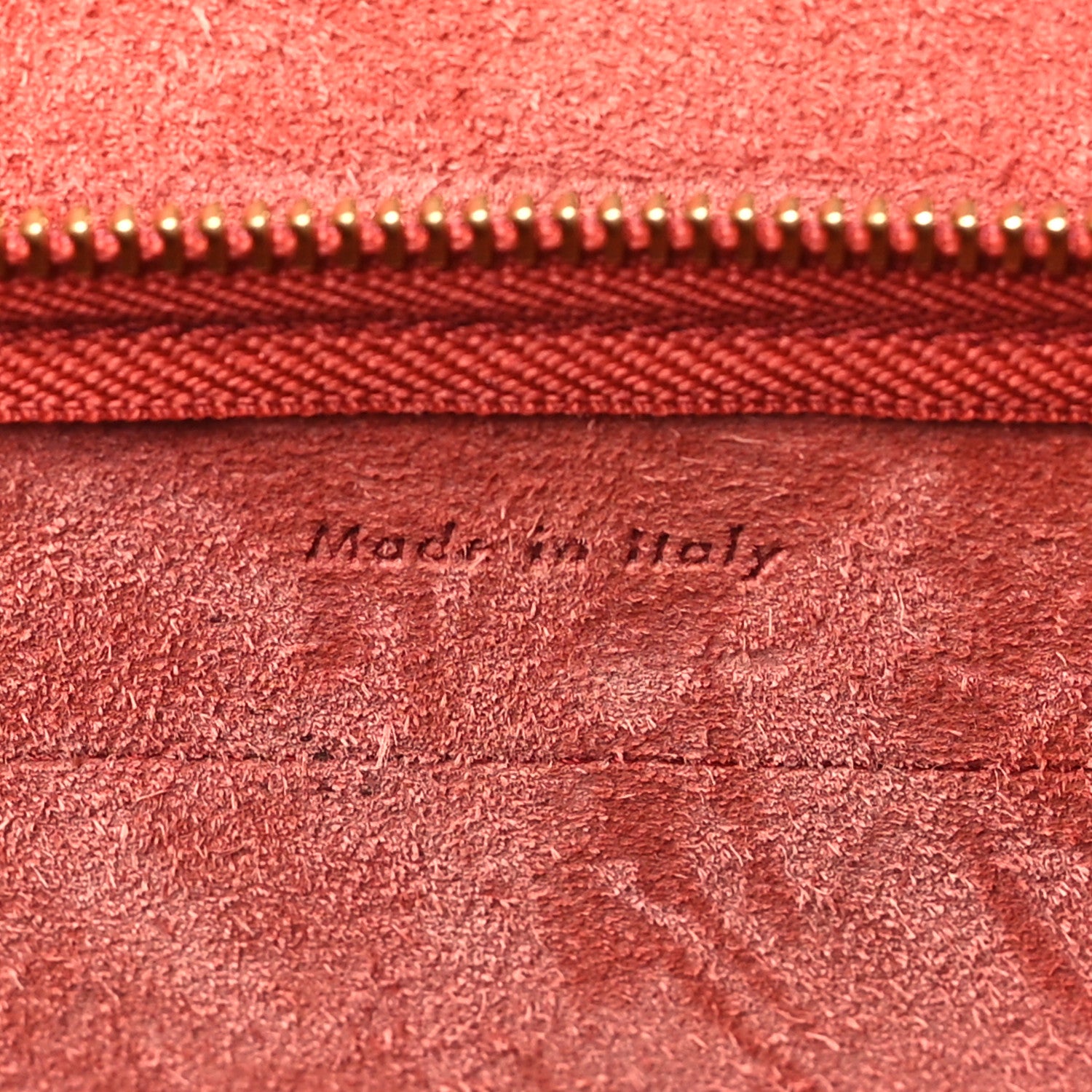 Celine Grained Calfskin Nano Belt Bag Coquelicot 7 of 12