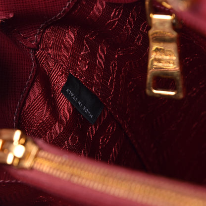 Prada Saffiano Lux Open Promenade Tote Cherry 7 of 16
