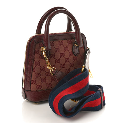 Gucci Monogram Azalea Calfskin Mini Horsebit 1955 Top Handle Bag 2 of 13
