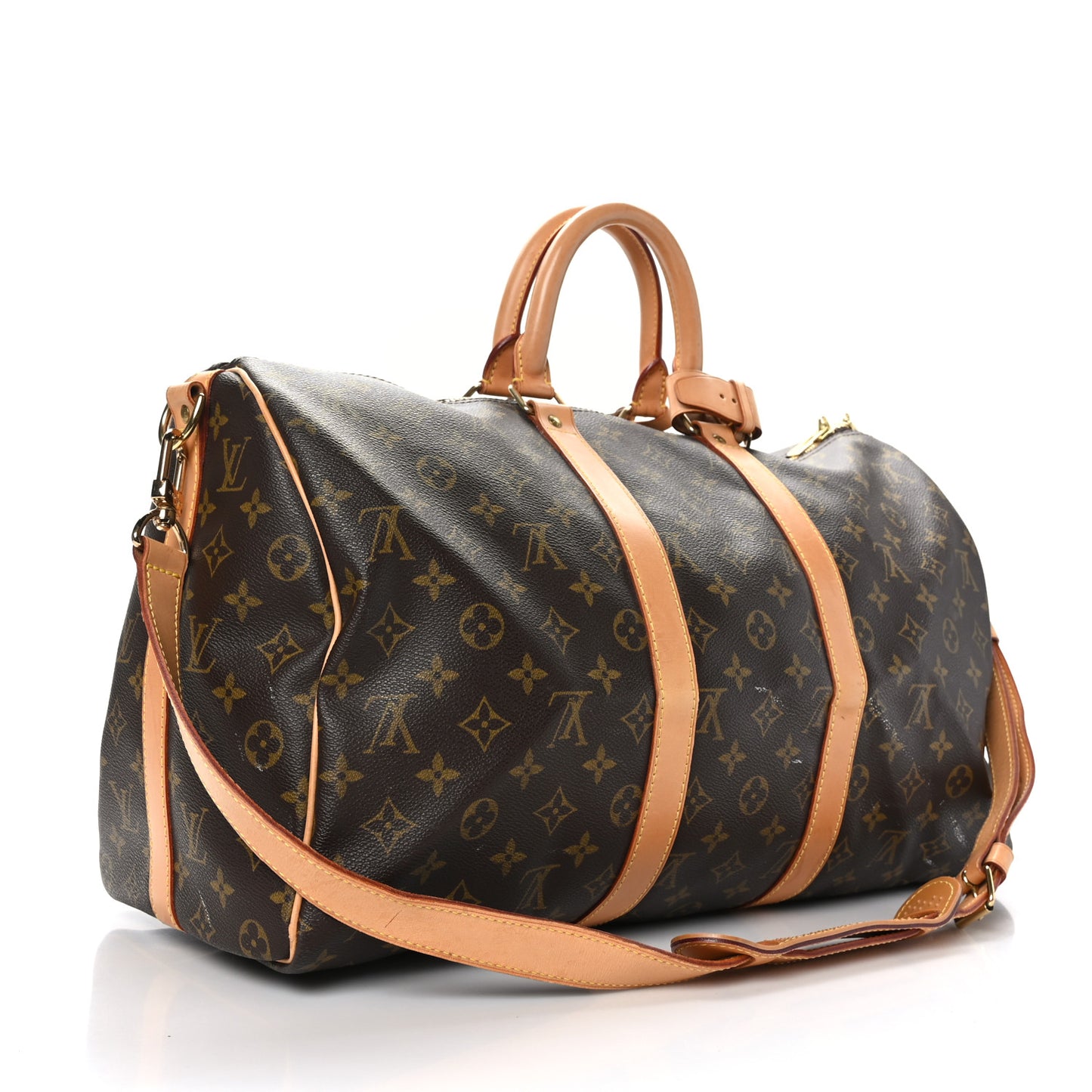 LOUIS VUITTON Monogram Keepall Bandouliere 45