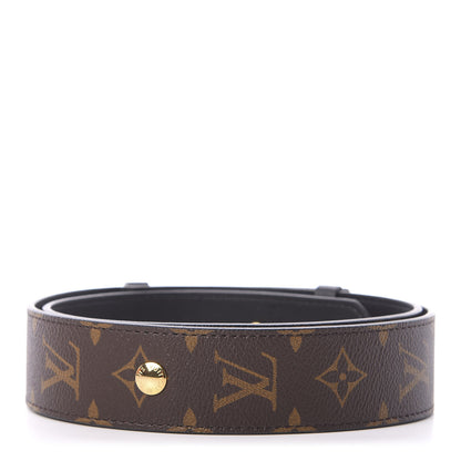 Louis Vuitton Monogram Bandouliere Shoulder Strap Black 2 of 5