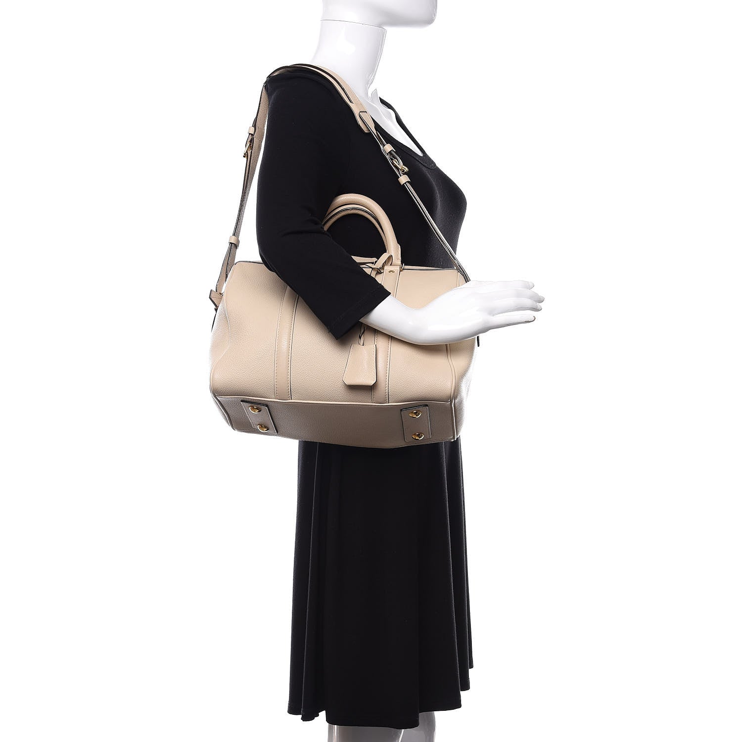 Louis Vuitton Veau Cachemire SC Bag PM Vanille 2 of 13