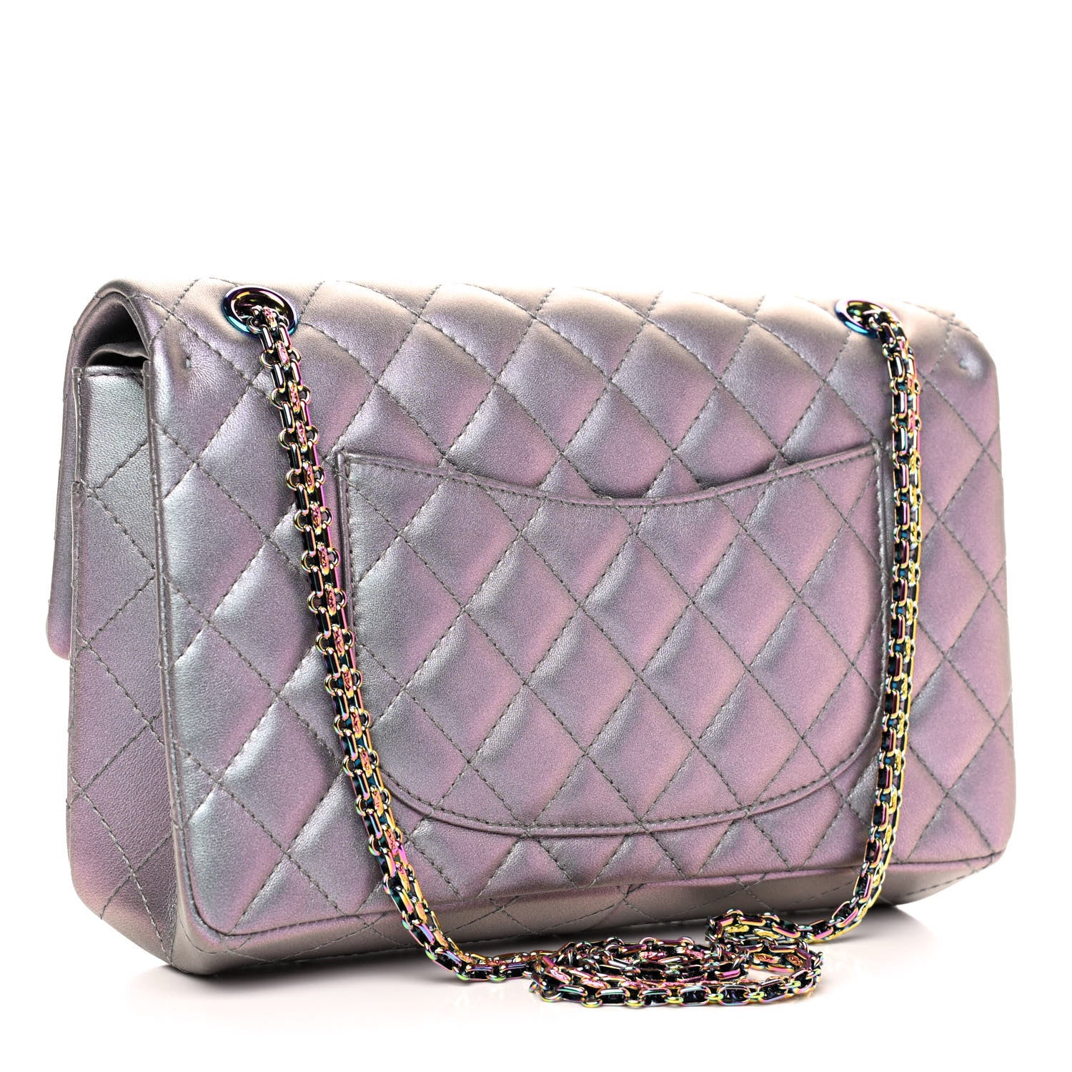 Chanel Iridescent Lambskin Quilted 2.55 Reissue 226 Flap Light Purple 2 of 4