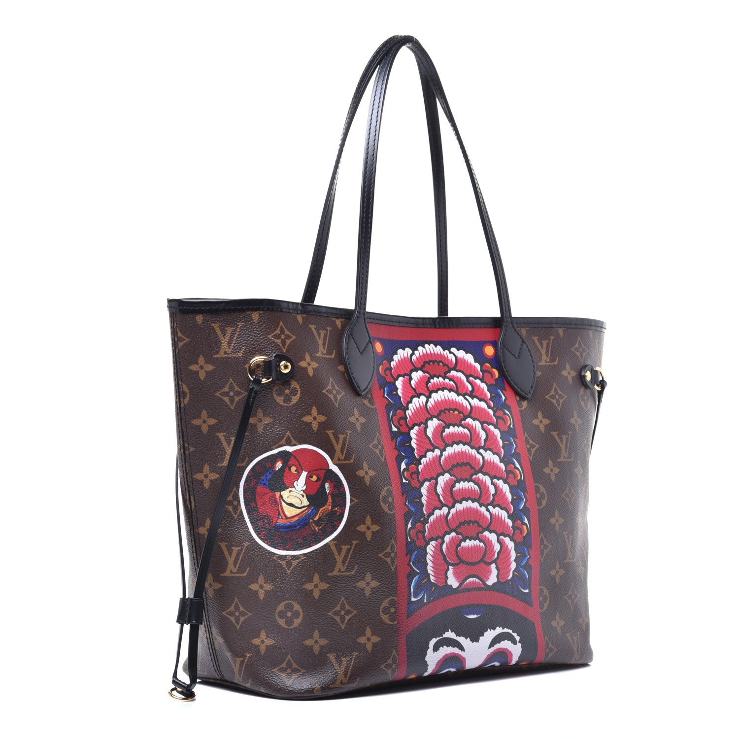 Louis Vuitton Monogram Kabuki Neverfull MM 3 of 8