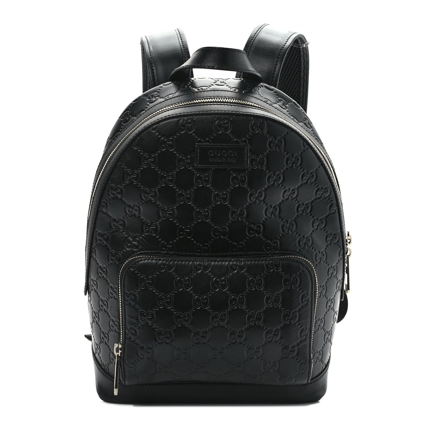 Gucci Guccissima Signature Small Day Backpack Black 1 of 9