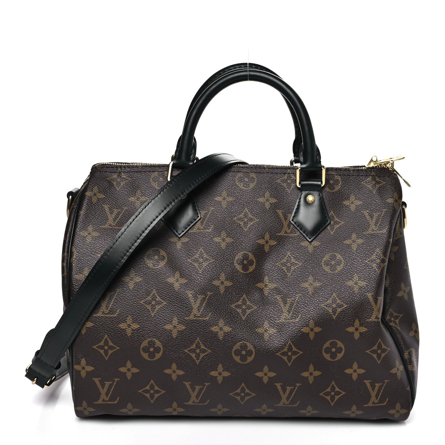 Monogram My World Tour Speedy Bandouliere 30 Black