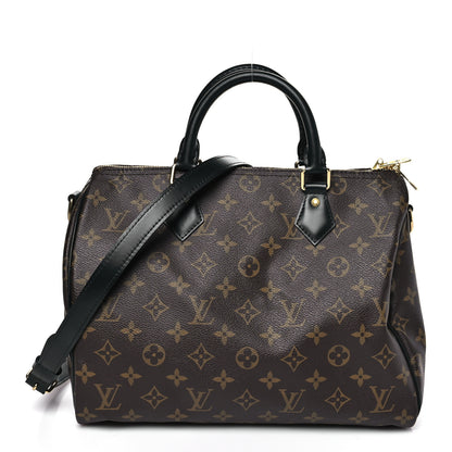 Louis Vuitton Monogram My World Tour Speedy Bandouliere 30 Black 1 of 11