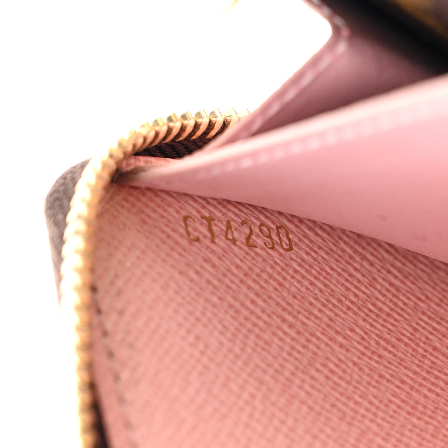 Louis Vuitton Monogram Clemence Wallet Rose Ballerine 7 of 10