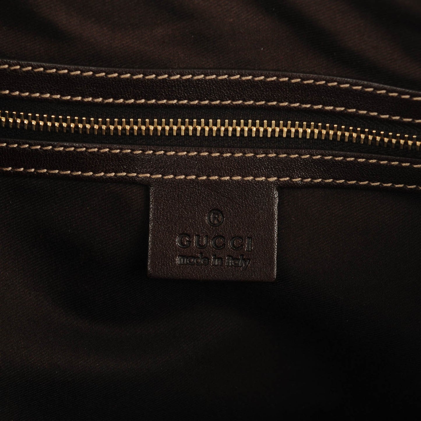 Monogram Small Pelham Shoulder Bag Dark Brown