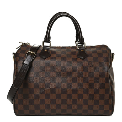 Louis Vuitton Damier Ebene Speedy Bandouliere 30 1 of 11