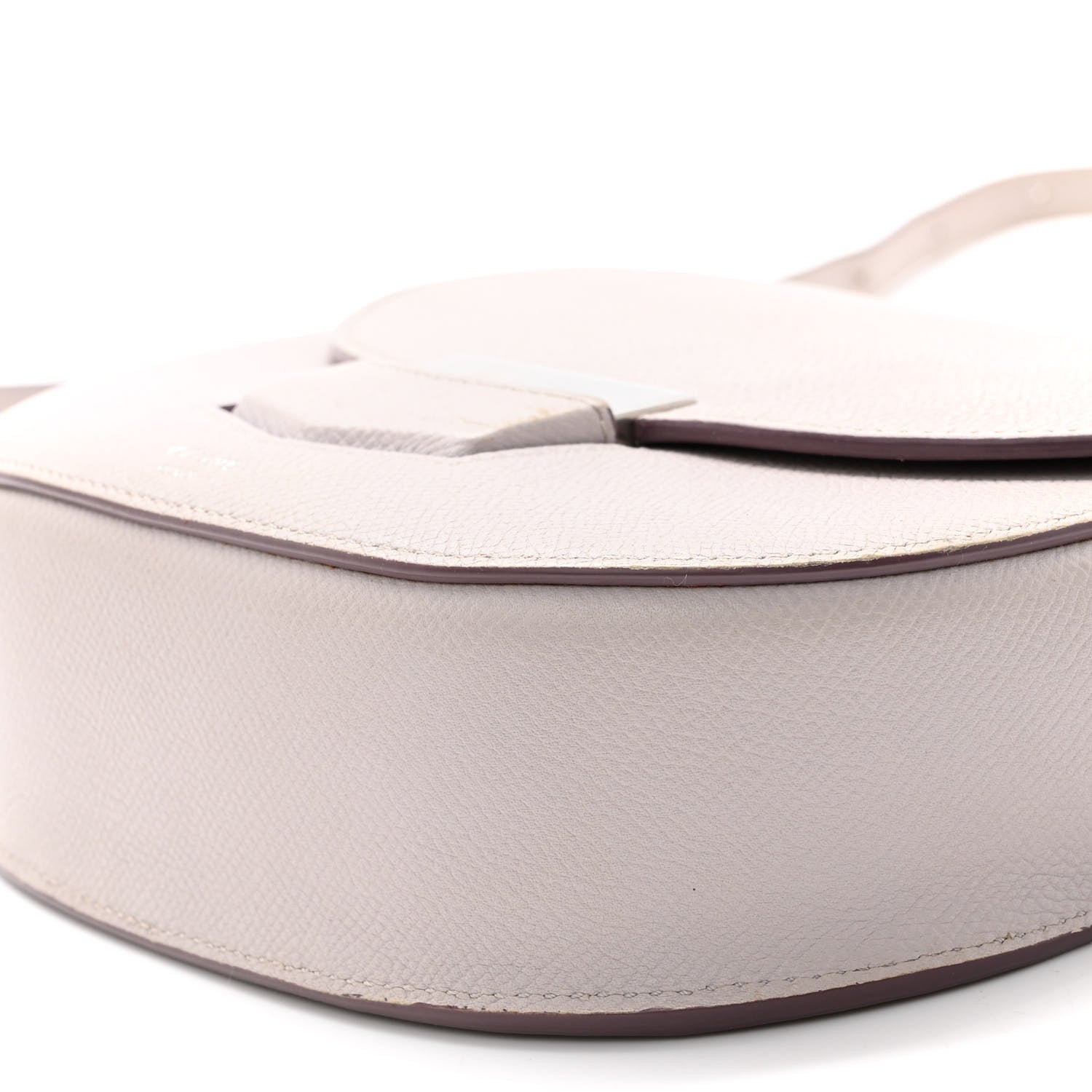 Celine Grained Calfskin Medium Trotteur Ballerina 10 of 14