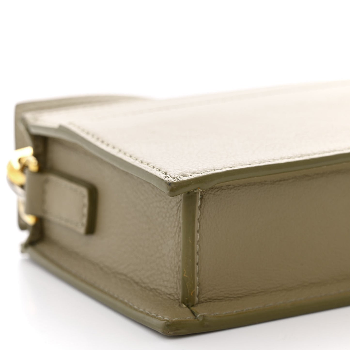 Smooth Calfskin Le Sac Ciuciu Khaki