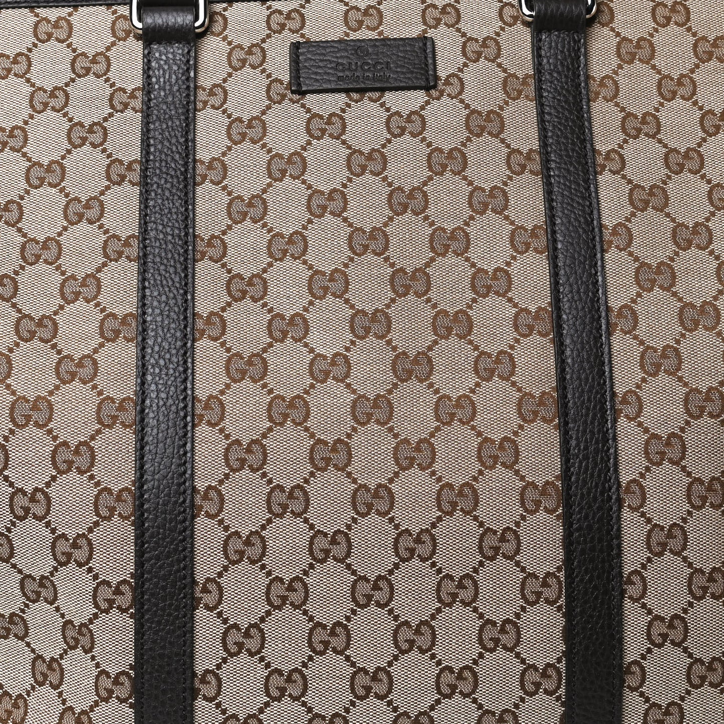GG Monogram Large Joy Tote Bag Dark Brown