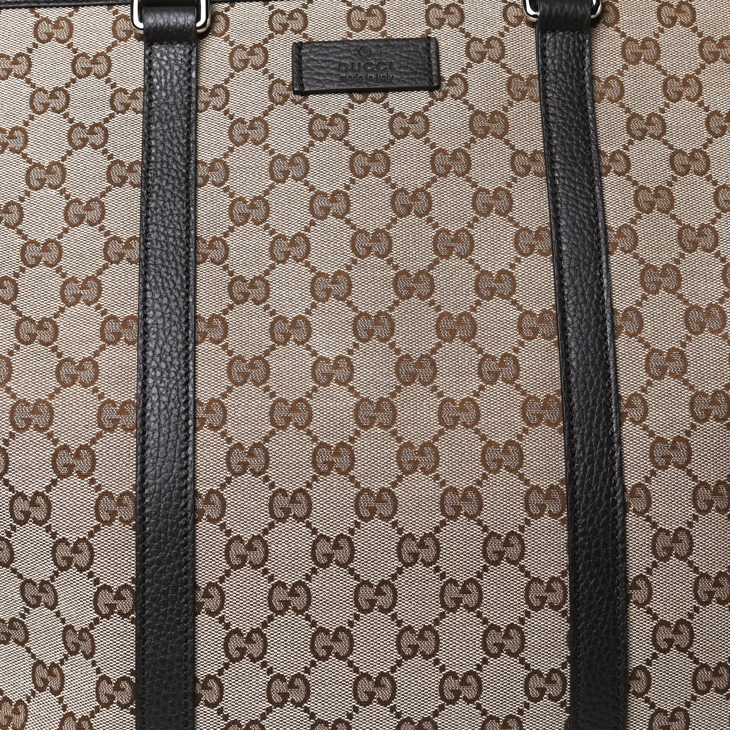 Gucci GG Monogram Large Joy Tote Bag Dark Brown 9 of 13
