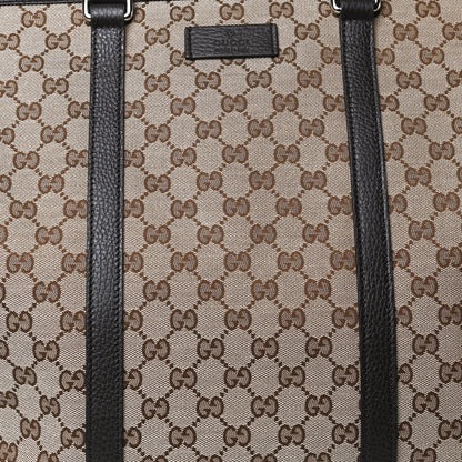 Gucci GG Monogram Large Joy Tote Bag Dark Brown 9 of 13