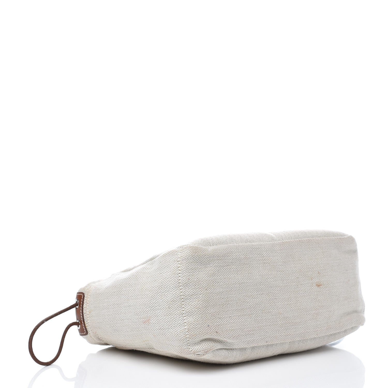 Hermes Canvas Barenia Fourbi 25 MM Pouch Naturel Fauve 4 of 15
