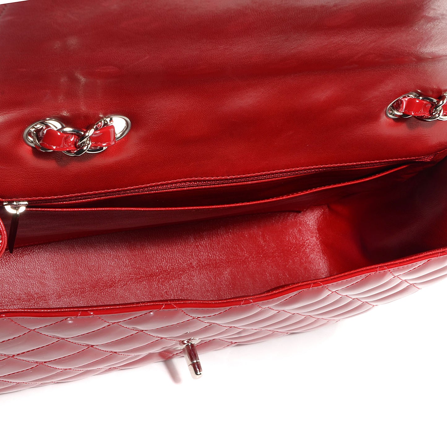 Patent Jumbo Single Flap Red