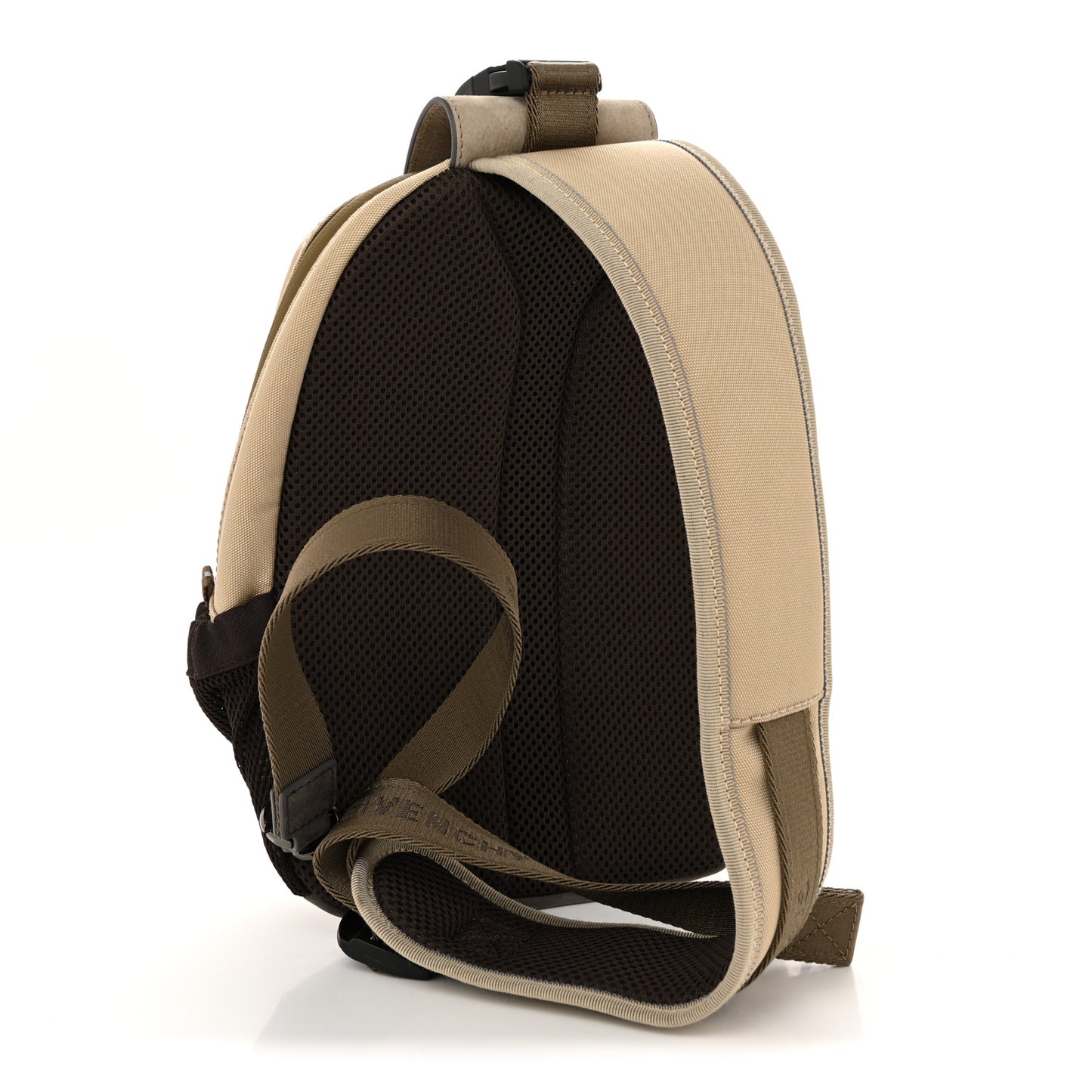 Nylon Nubuck G-Trail Small Sling Bag Taupe Anthracite Sand