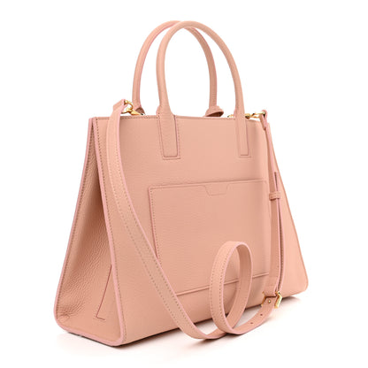 Burberry Grainy Calfskin Small Frances Tote Dusky Pink 3 of 9