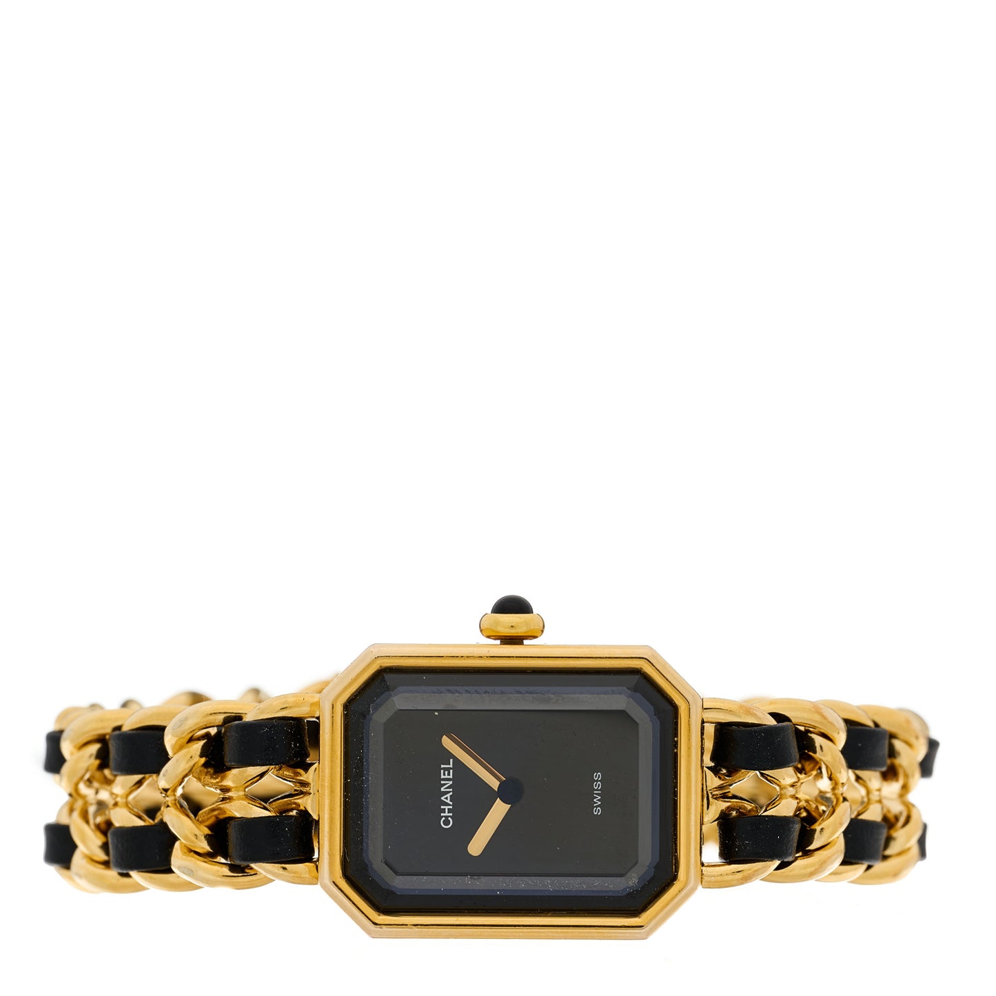 Stainless Steel Lambskin 20mm Chain Premiere Quartz Watch Gold M