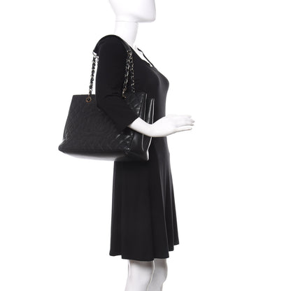 Chanel Caviar Quilted Grand Shopping Tote GST Black 2 of 14