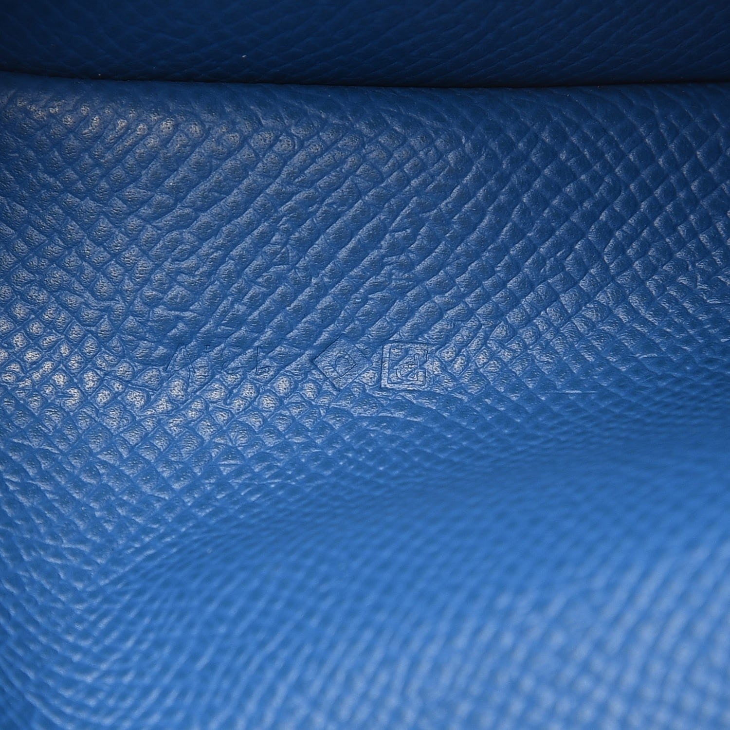Hermes Epsom Bicolor Bearn Wallet Bleu Electrique Mykonos 7 of 7