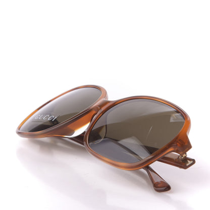 Gucci Acetate Square Frame Sunglasses GG 3834/F/S Tortoise 7 of 8