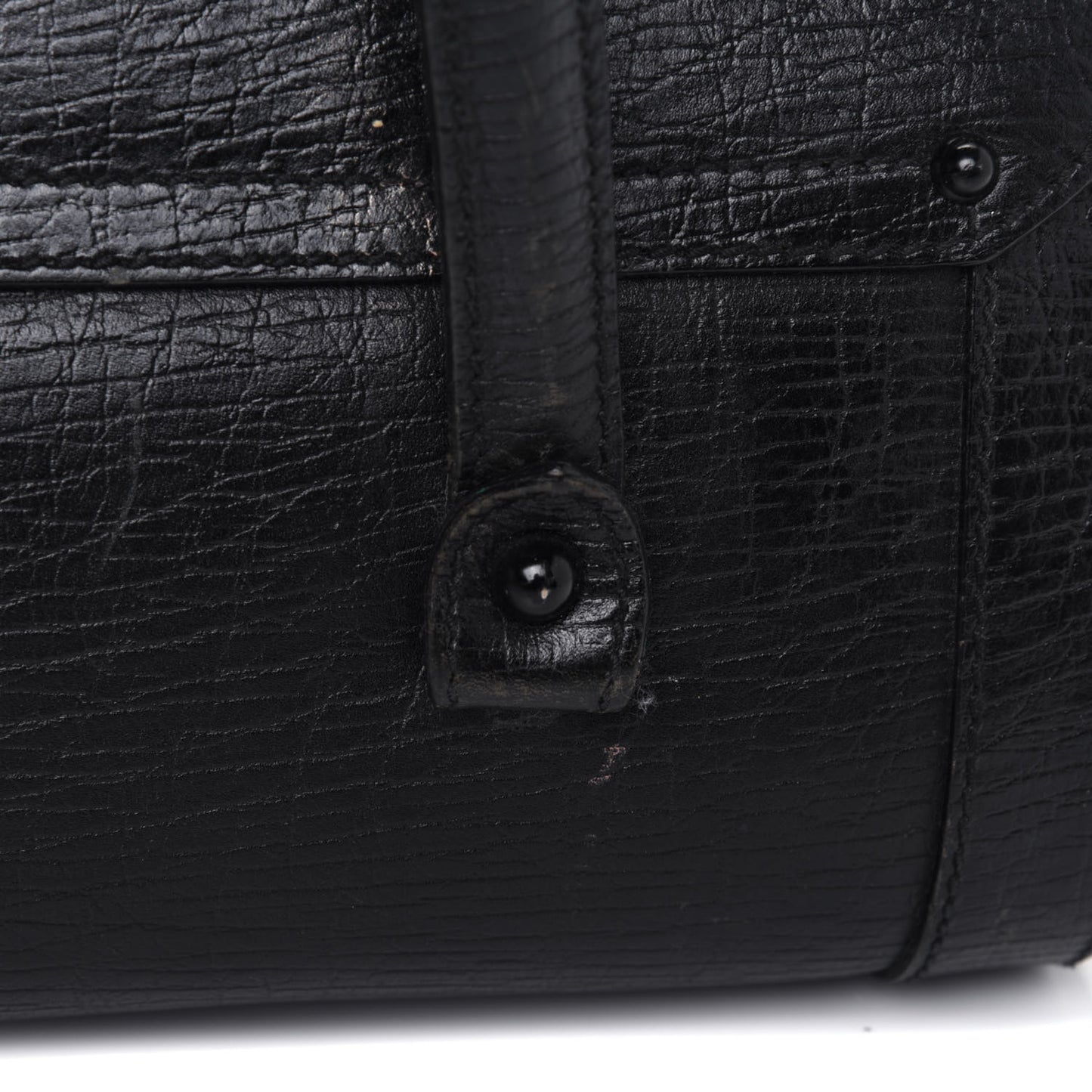 Calfskin Bamboo Bullet Black