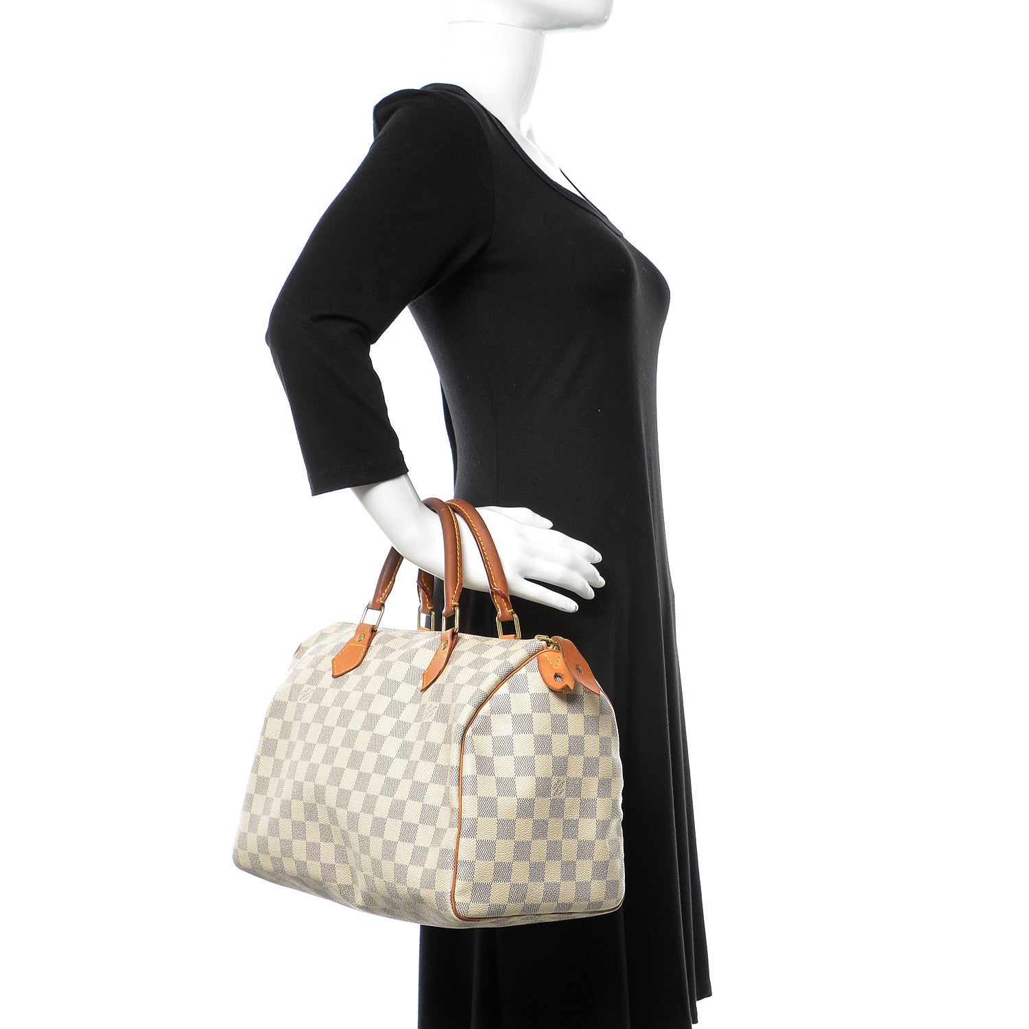 Louis Vuitton Damier Azur Speedy 30 2 of 25