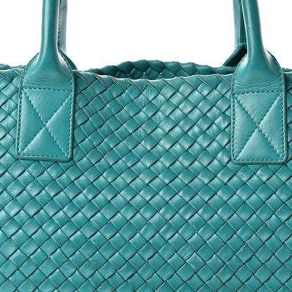 Bottega Veneta Nappa Intrecciato Medium Cabat Lagoon 7 of 28