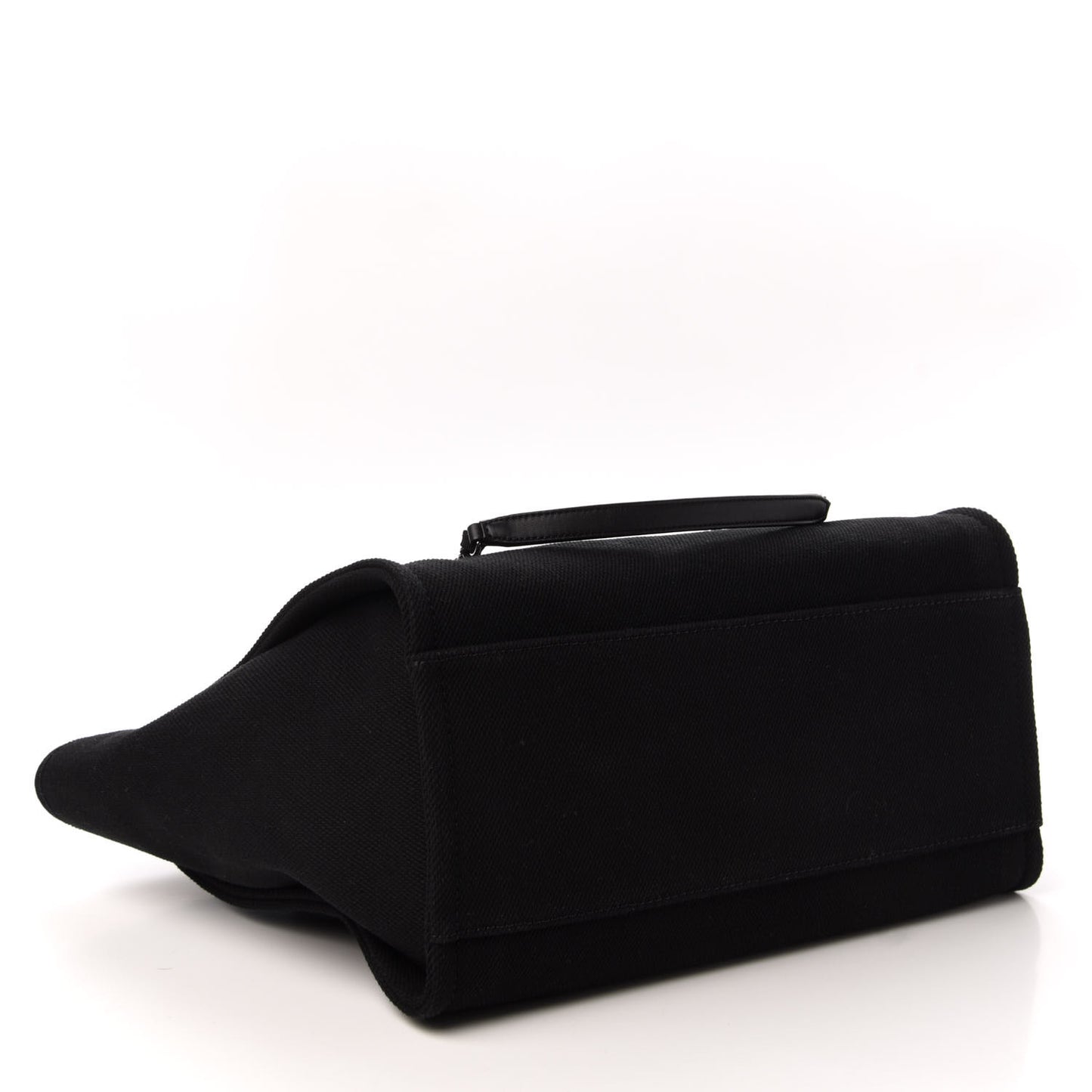 Canvas Pearl Medium Deauville Tote Black