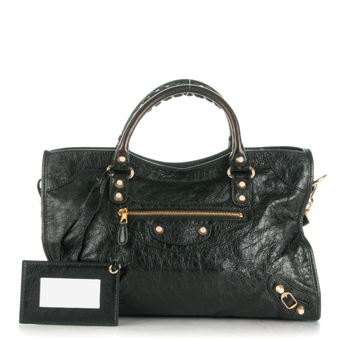 Agneau Giant 12 Gold Hardware City Black