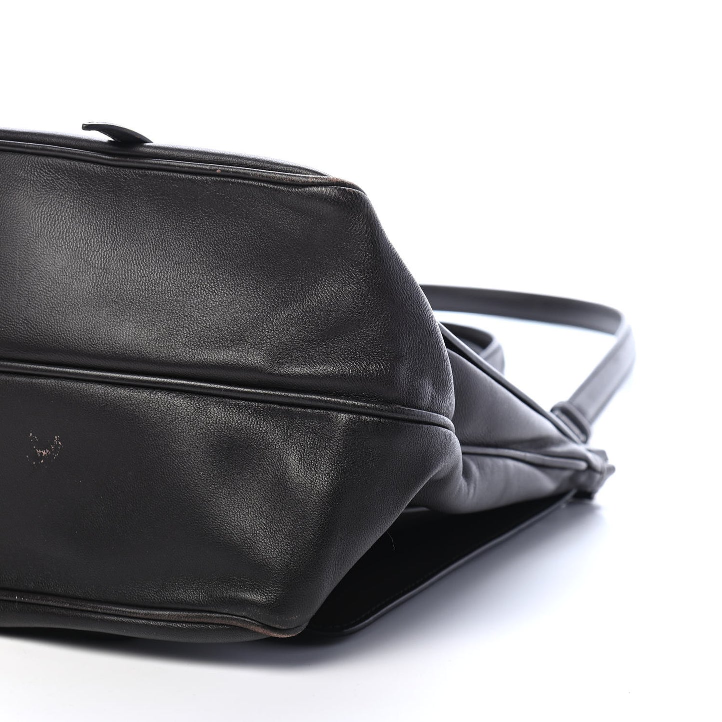 Nappa Intrecciato Satchel Black