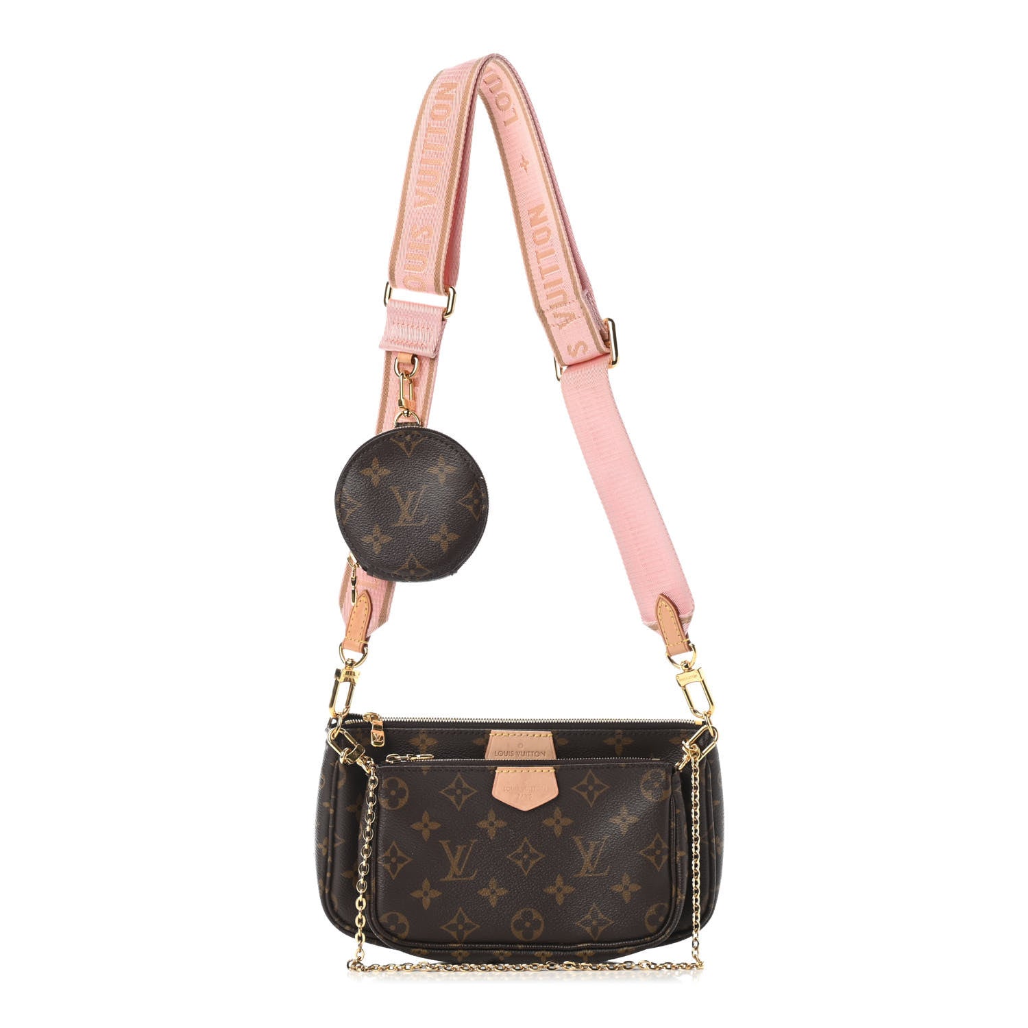 Louis Vuitton Monogram Multi Pochette Accessories Rose Clair 1 of 9