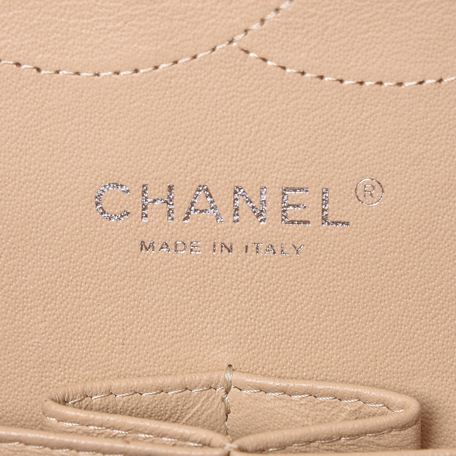 Chanel Caviar Quilted Jumbo Double Flap Beige Clair 6 of 15