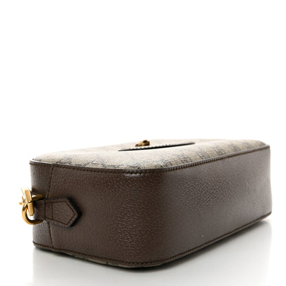 Gucci GG Supreme Monogram Web Neo Vintage Shoulder Bag Beige New Acero Crop 4 of 10