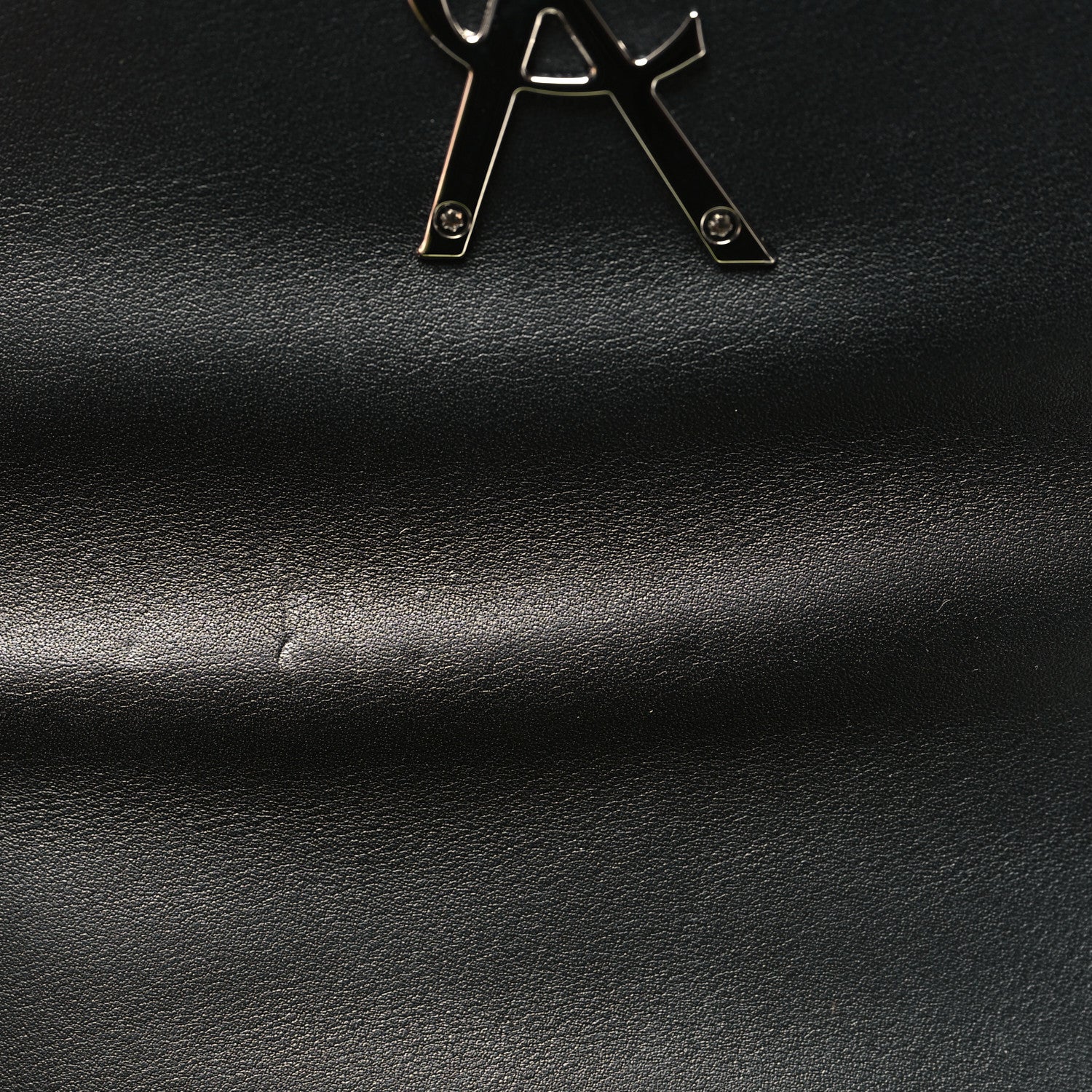Saint Laurent Patent Matelasse Monogram Small Vicky Chain Bag Neon Yellow 11 of 12