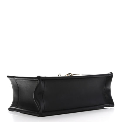 Christian Dior Calfksin Macrocannage Mini Book Tote Black 4 of 11