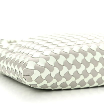 Bottega Veneta Calfskin Intrecciato Small Hop Agate Glacier 9 of 10