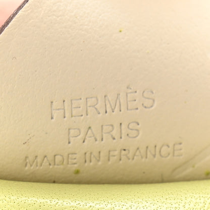 Hermes Milo Lambskin Grigri Rodeo Pegase Horse Bag Charm PM Jaune Bourgeon Bleu Brume Nata 3 of 5