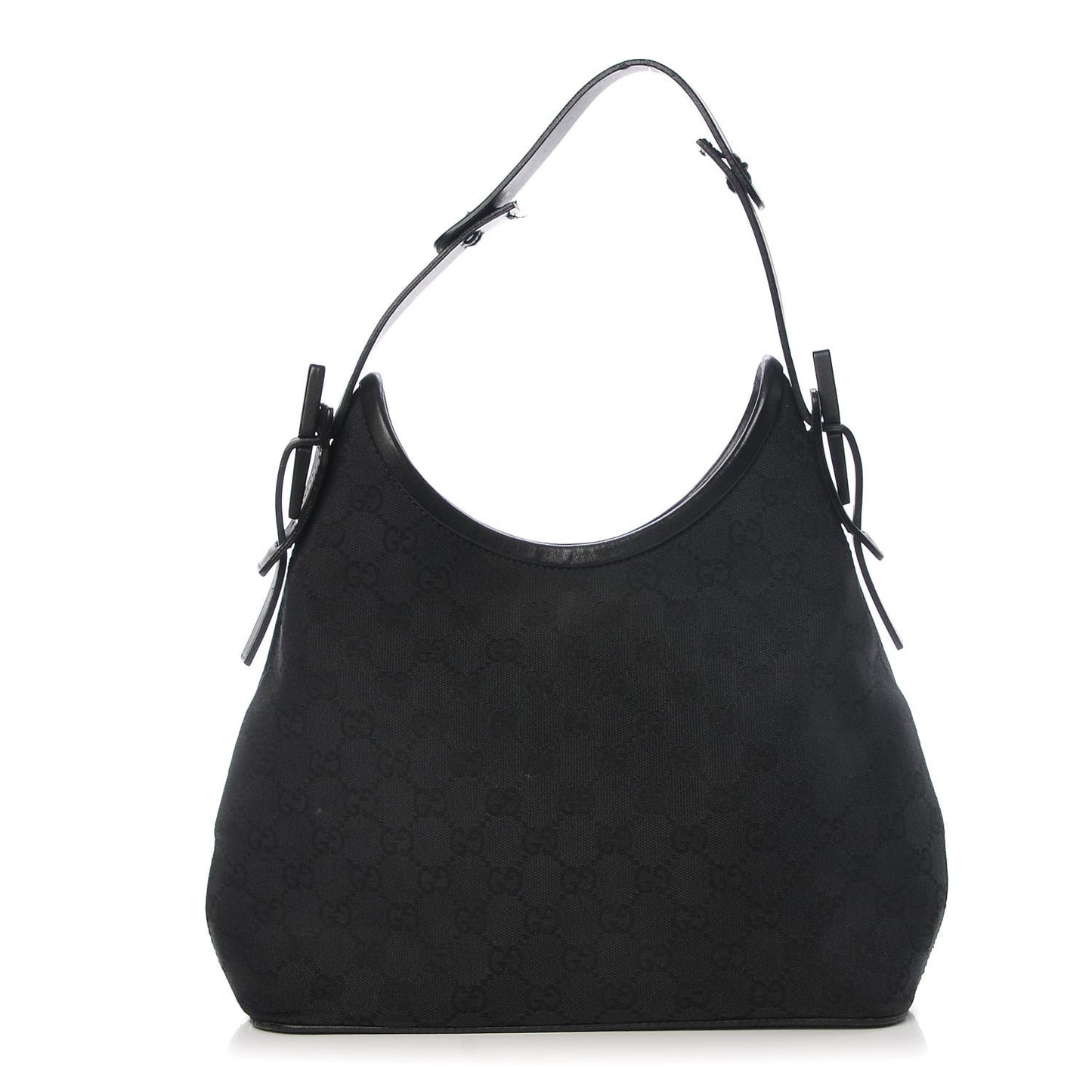 Monogram Small Hobo Black