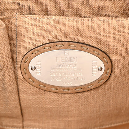 Fendi Calfskin Romano Selleria Firenze Frame Bag Saddler Red 6 of 24