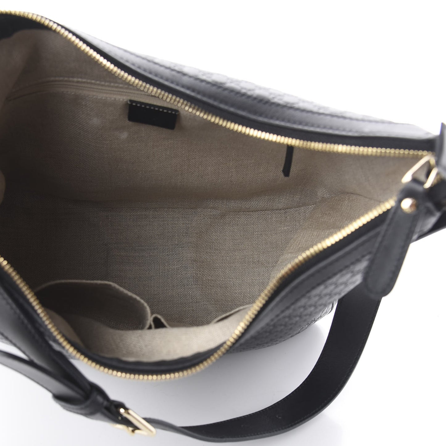 Microguccissima Shoulder Bag Black