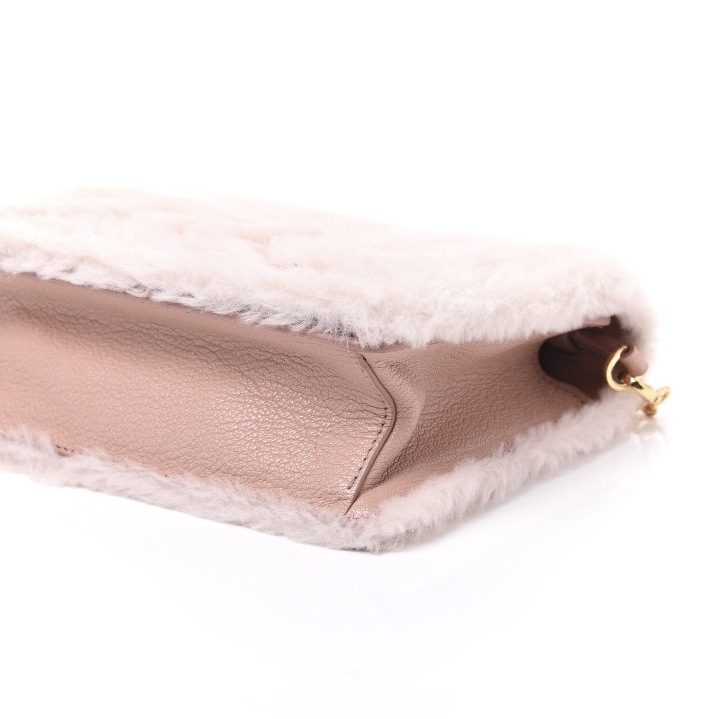 Shearling Goatskin Shoulder Bag