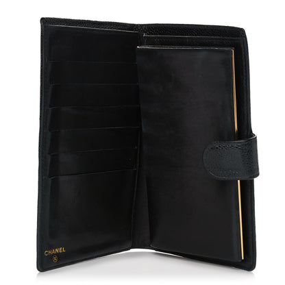 Chanel Caviar Timeless CC French Wallet Black 5 of 10