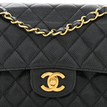 Chanel Caviar Quilted Small Double Flap Black 8 of 11