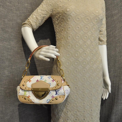 Louis Vuitton Monogram Multicolor Marilyn White 2 of 8