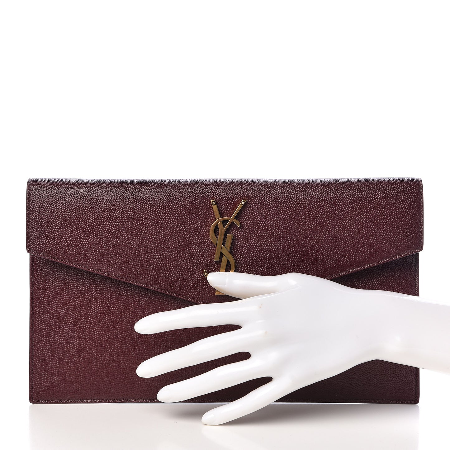 Grain De Poudre Uptown Pouch Burgundy