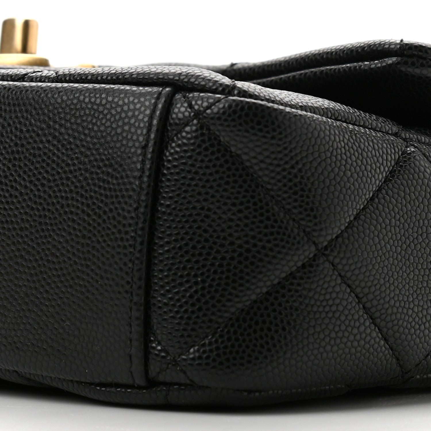 Chanel Caviar Quilted Small Twist Your Buttons Flap Black 10 of 11